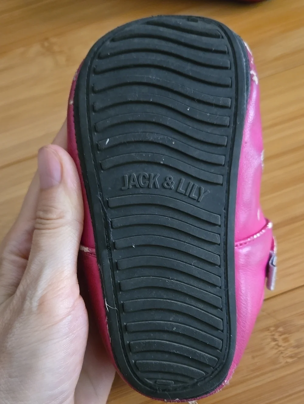 Jack & Lily Pink Mary Jane Barefoot Shoes - 10